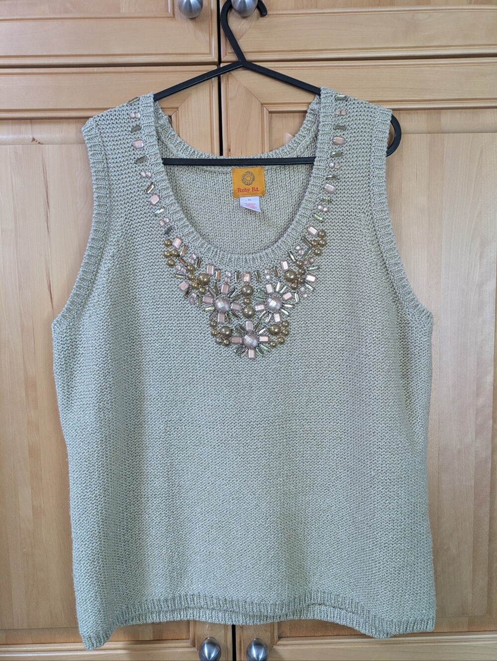 Ruby Rd Knit Vest/Tank XL